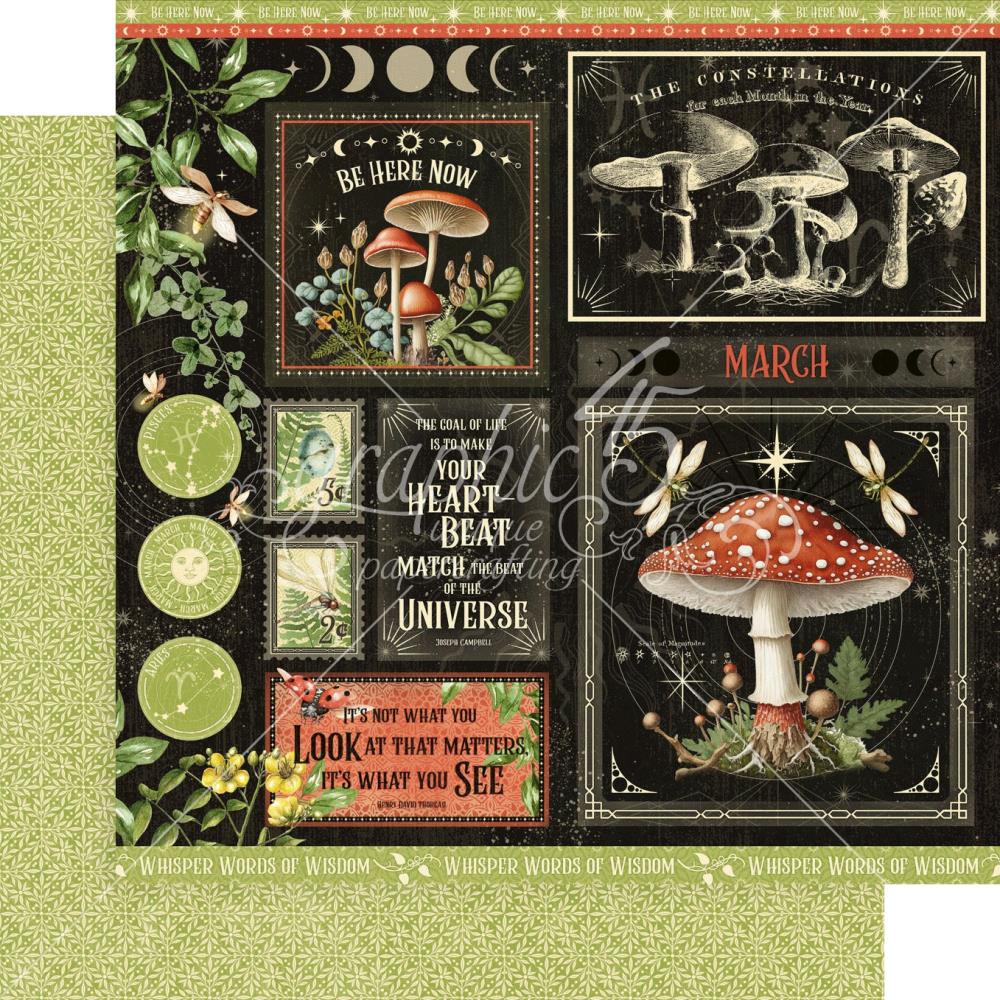 Graphic 45 - Life is Abundant - Paper Pad - 12 x 12"