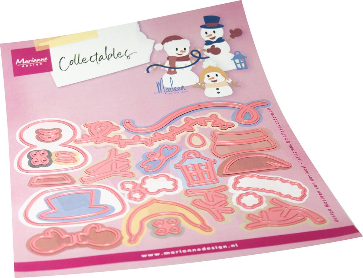 Marianne Design - Collectables - Happy Snowmen
