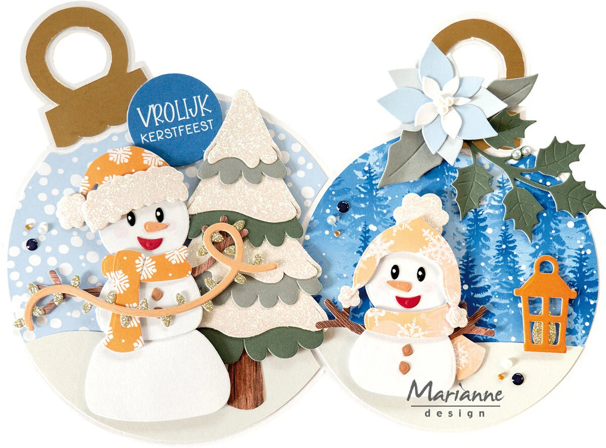 Marianne Design - Collectables - Happy Snowmen