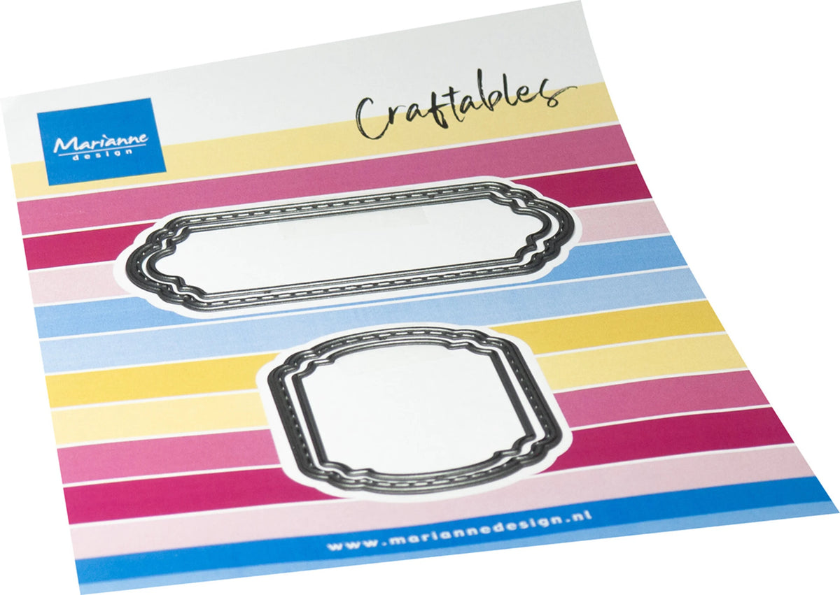 Marianne Design - Dies - Craftables - Fancy Labels