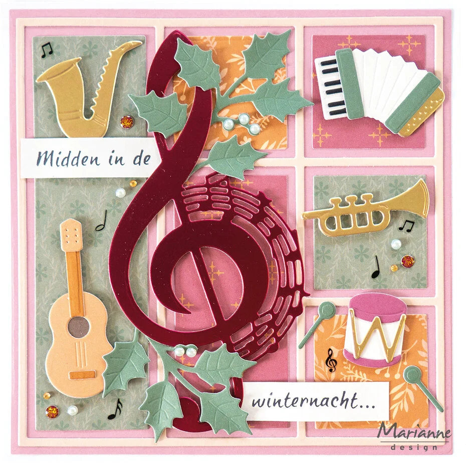 Marianne Design - Dies - Music Treble
