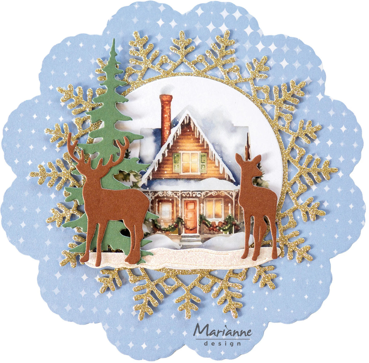 Marianne Design - Dies - Craftables - Open Ice Crystal