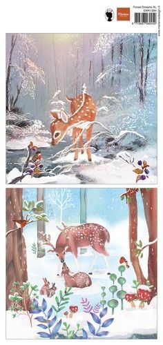 Marianne Design - Utklippsark - Forest Dreams XL