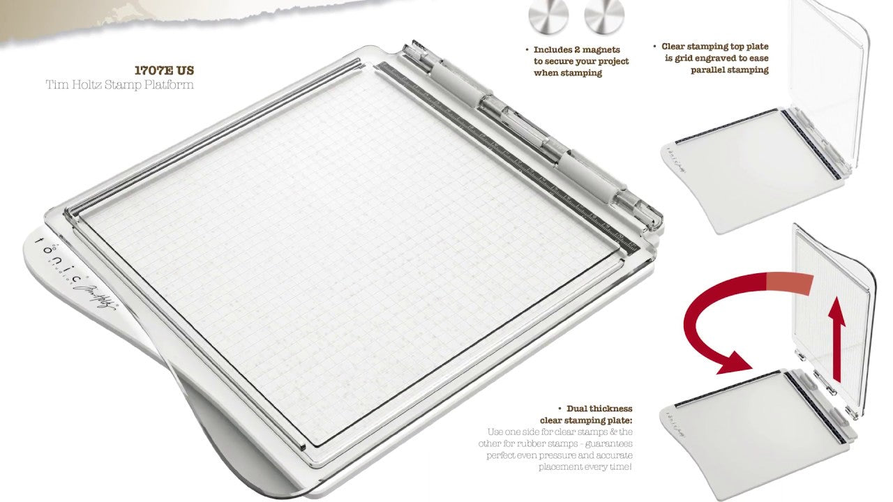 Tim Holtz - Tonic Studios - Stamp Platform