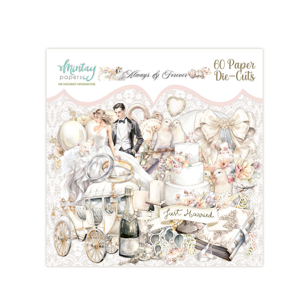 Mintay Paper - Always and Forever - Ephemera - Die cuts