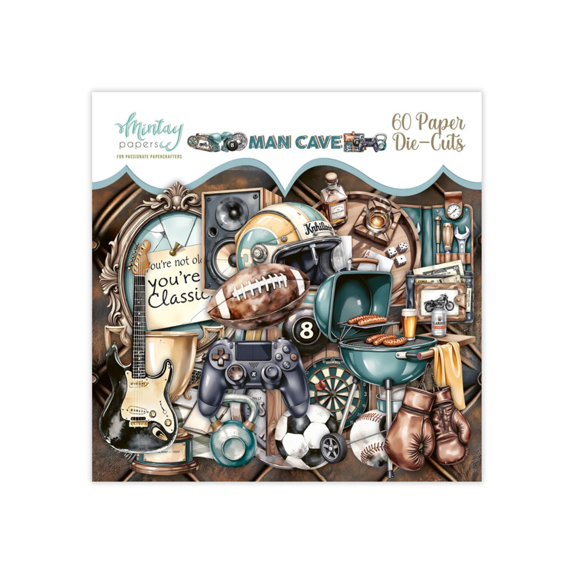 Mintay Papers - Man Cave - Ephemera - Die cuts