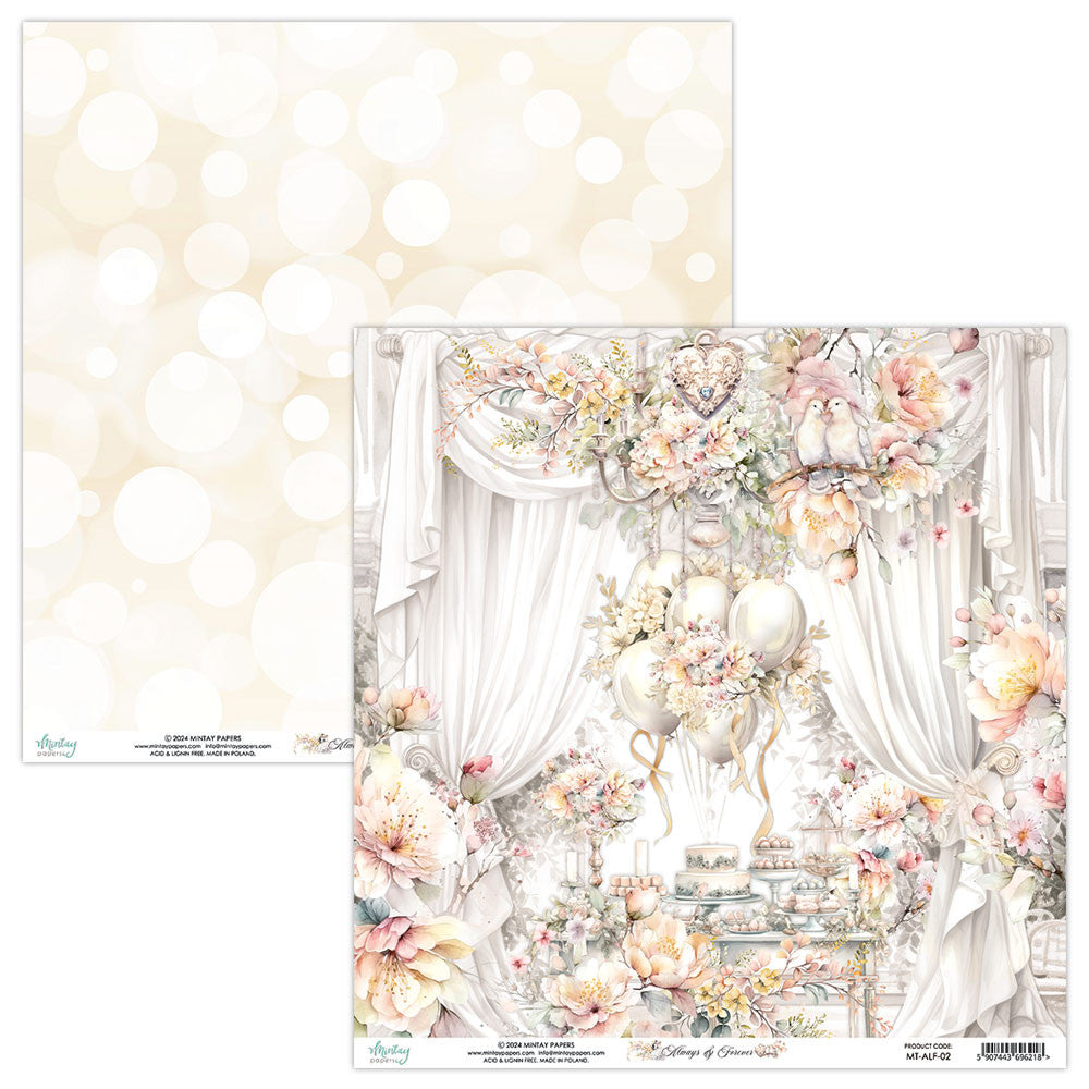 Mintay Papers - Always and Forever - Paper Pack - 12 x 12"