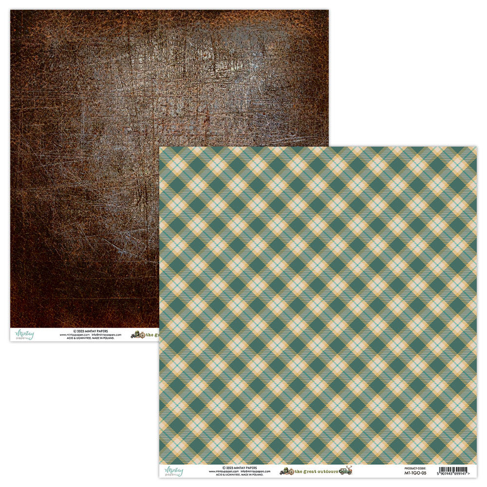 Mintay Papers - The Great Outdoors - Paper Pack  - 12 x 12"