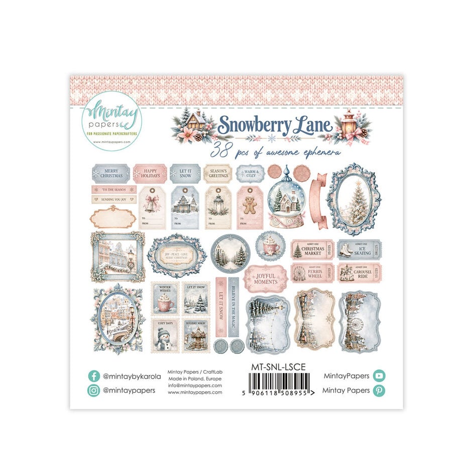 Mintay Papers - Snowberry Lane - Ephemera