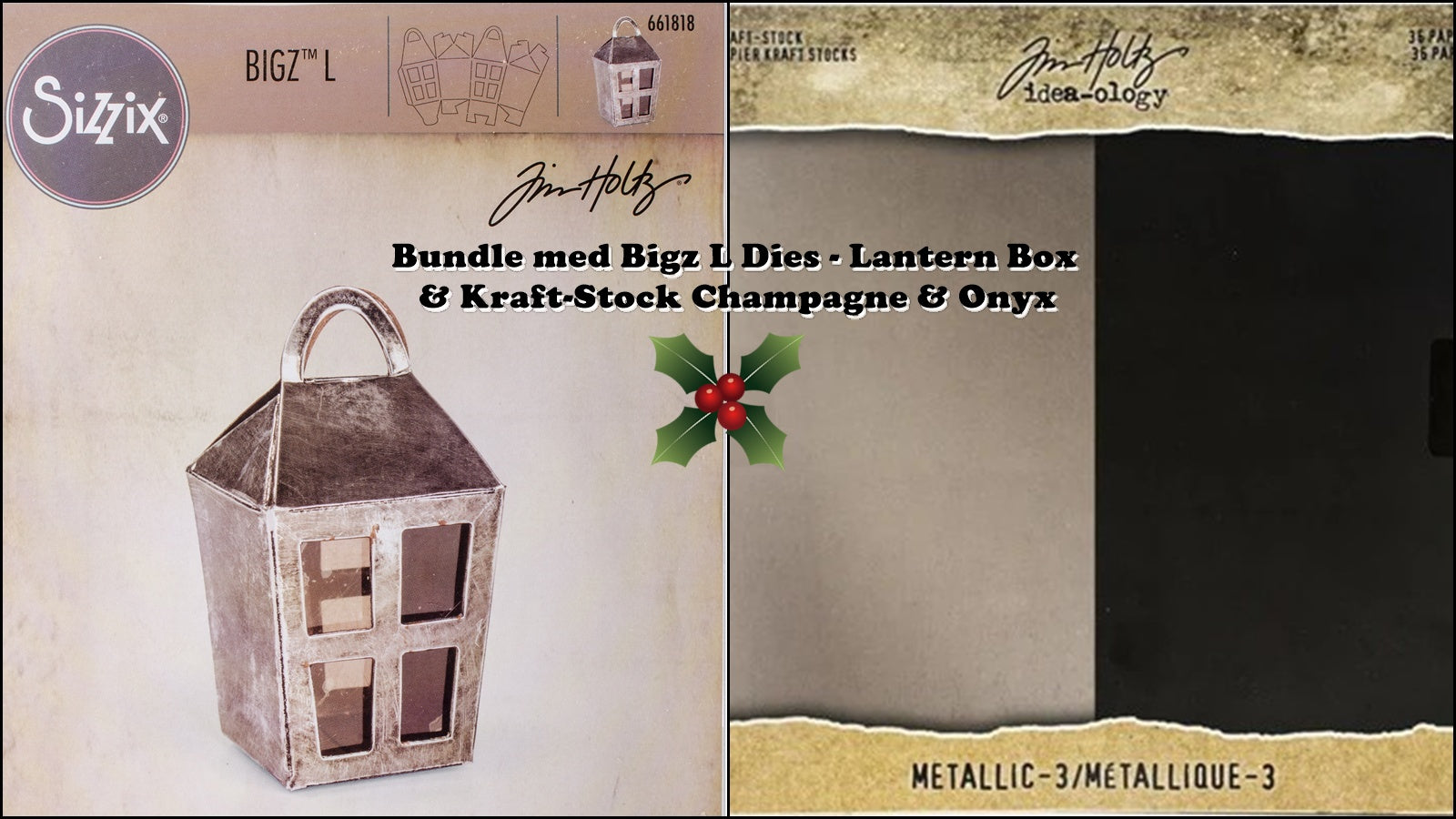 Lykt m/Kartong Bundle