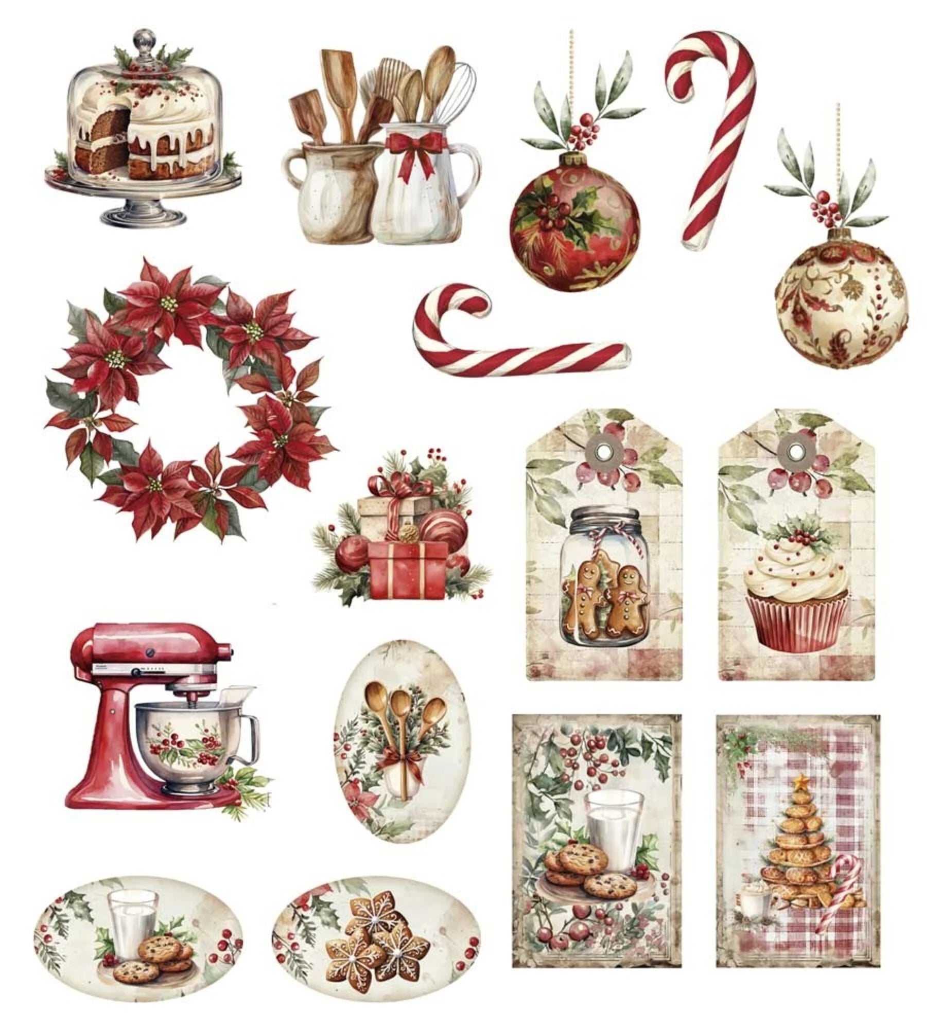Papers for you - Sweet december - Die Cuts