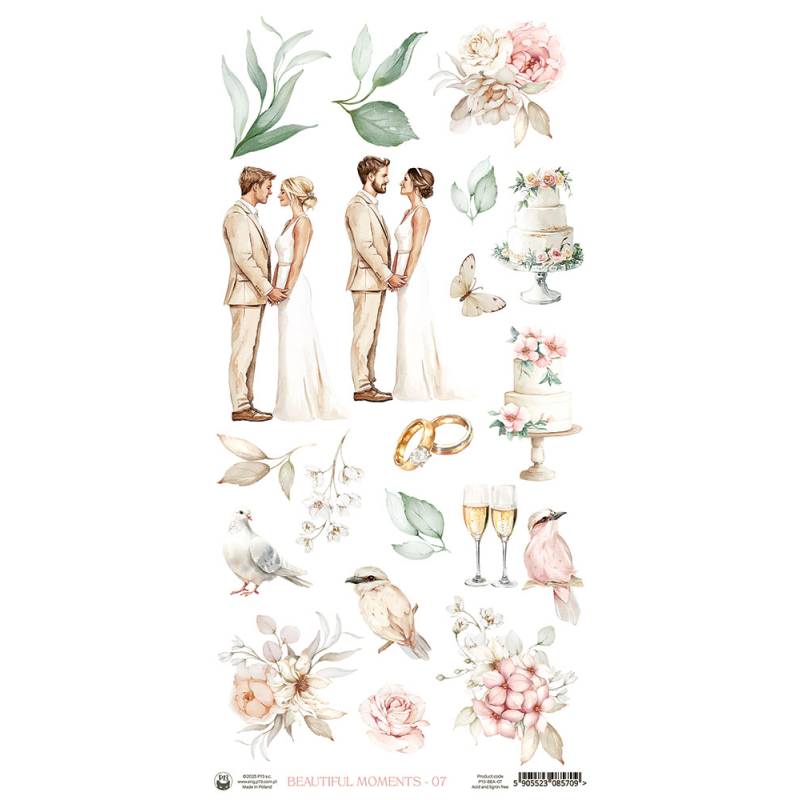 P13 - Beautiful Moments - Paper cut outs