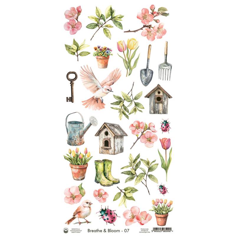 P13 - Breathe and Bloom - Paper cut outs