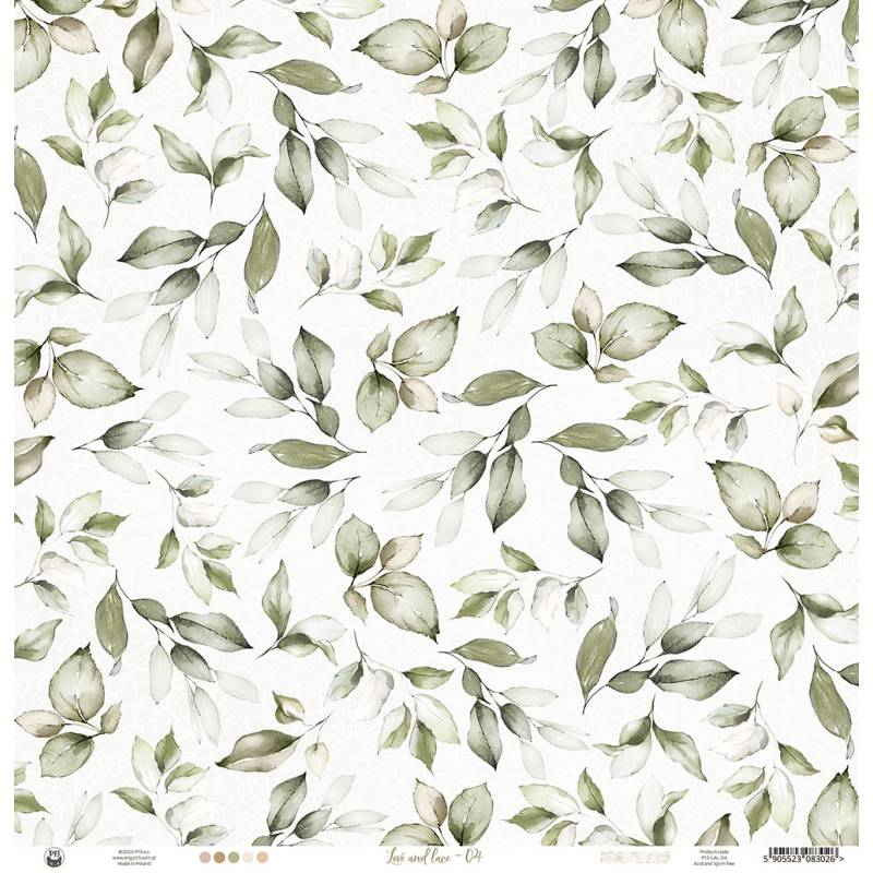 P13 - Love and lace - 04 - 12 x 12"