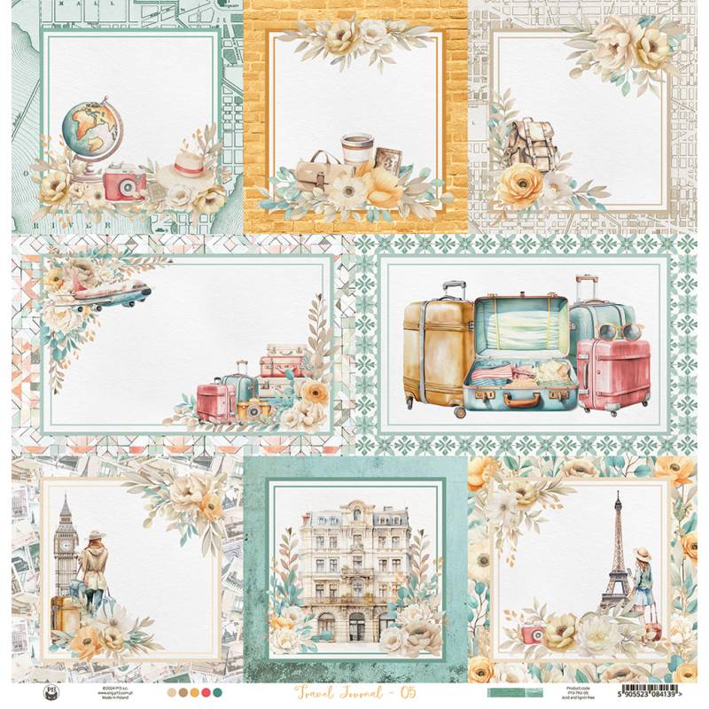 P13 - Travel Journal - 05 - 12 x 12"