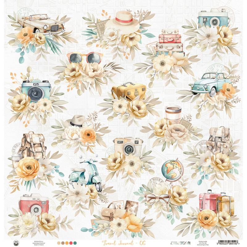 P13 - Travel Journal - 06 - 12 x 12"