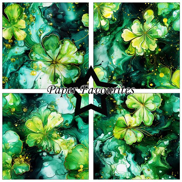 Paper Favourites - Lucky clover - Paper Pack    6 x 6"