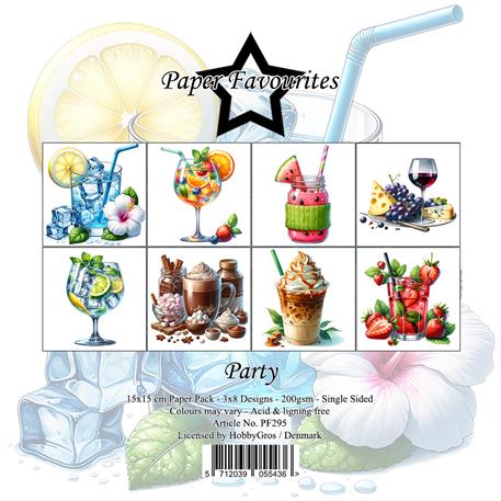 Paper Favourites - Party - Paper Pack    6 x 6"