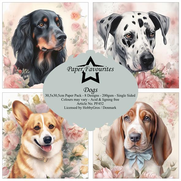 Paper Favourites - Dogs - Paper Pack    12 x 12"