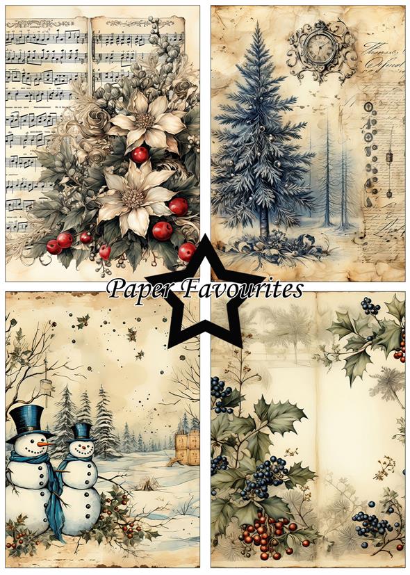 Paper Favourites - Winter - Paper Pack A5