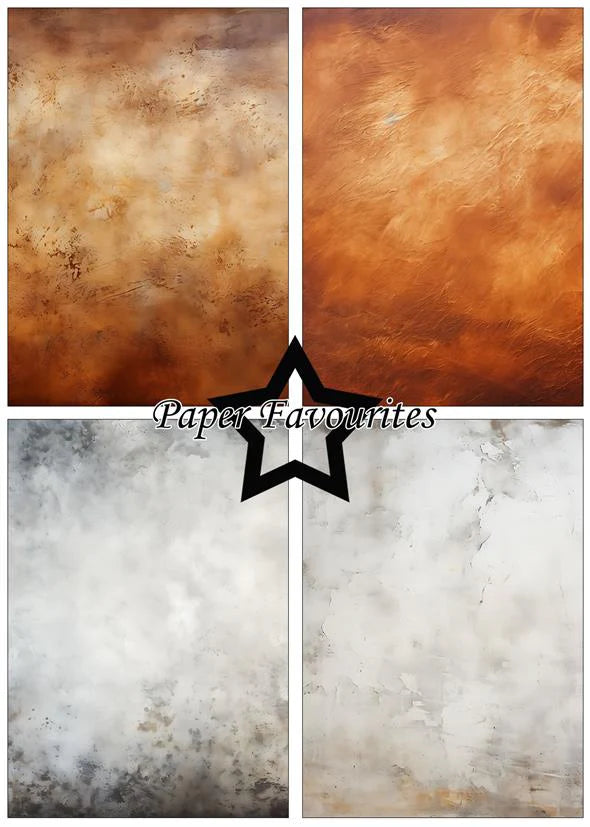 Paper Favourites - Distressed Texture - Paper Pack A5