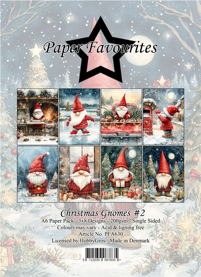 Paper Favourites - Christmas Gnomes 2 - A6