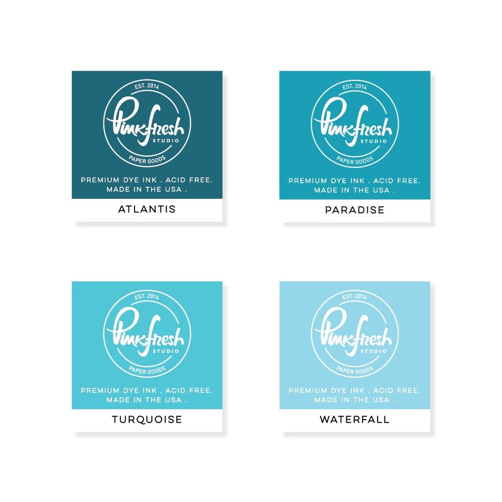 Pinkfresh Studio - Premium Dye Cube Ink Pads - Amalfi Coast