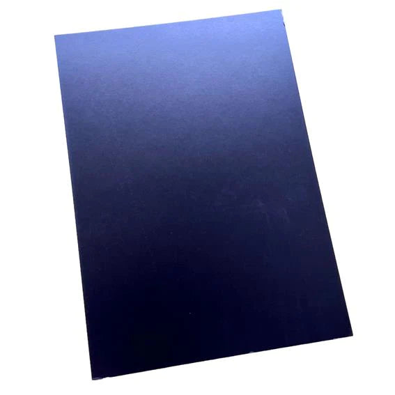 Paper Favourites - Mirror Card - Foil - Matt - Blue Obsidian -   A4 -5pk