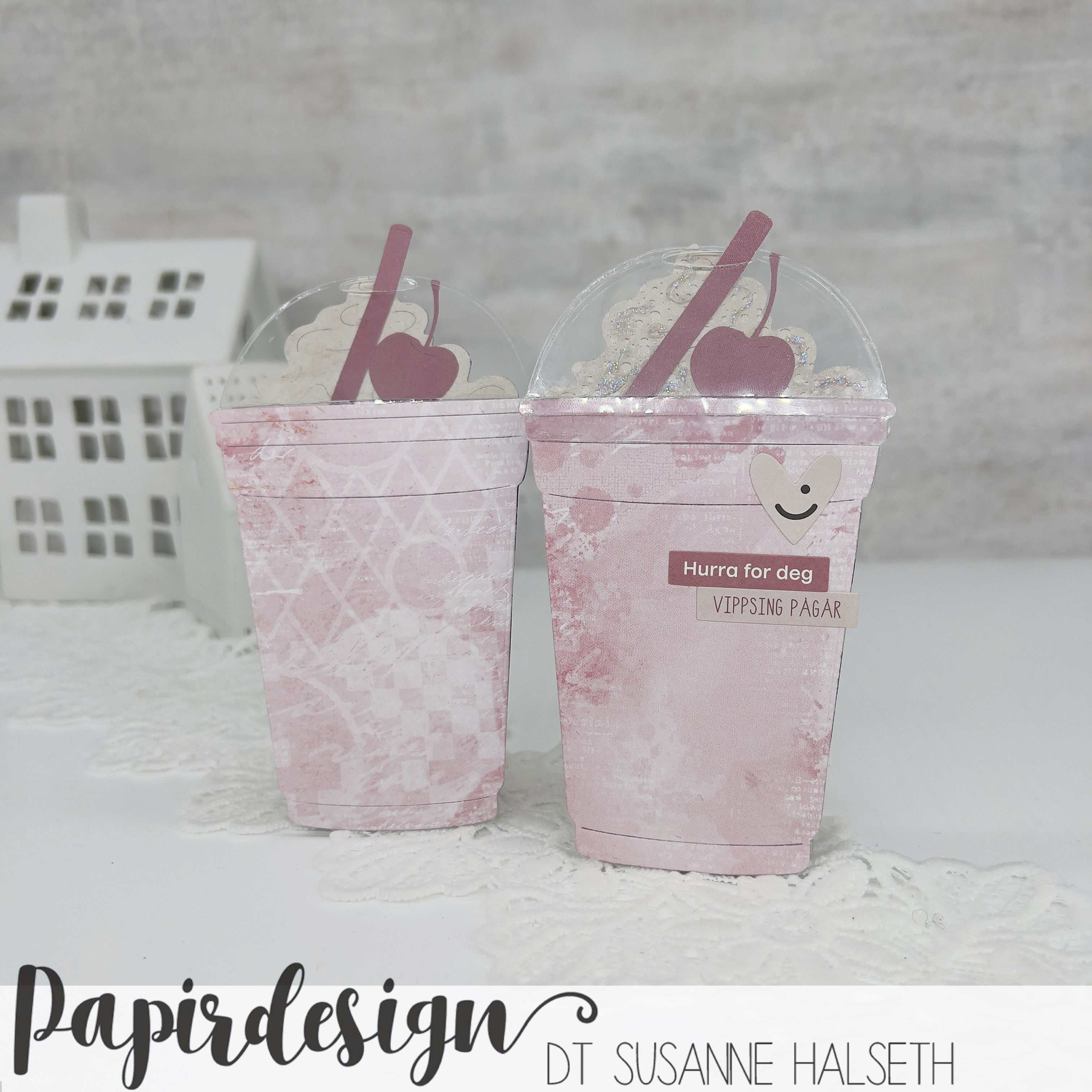 Papirdesign - Dies - Milkshake