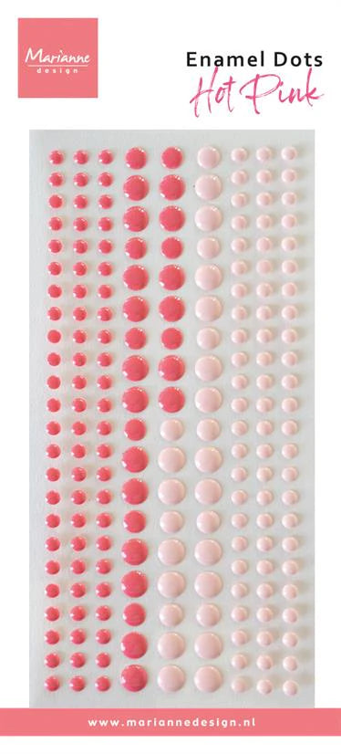 Marianne Design - Enamel Dots - Duotone Hot Pink
