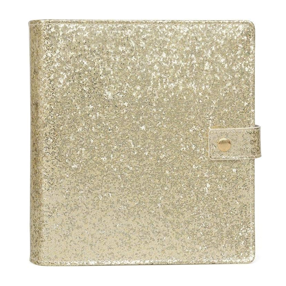 Heidi Swapp - Fresh Start Classic Planner - Gold Glitter