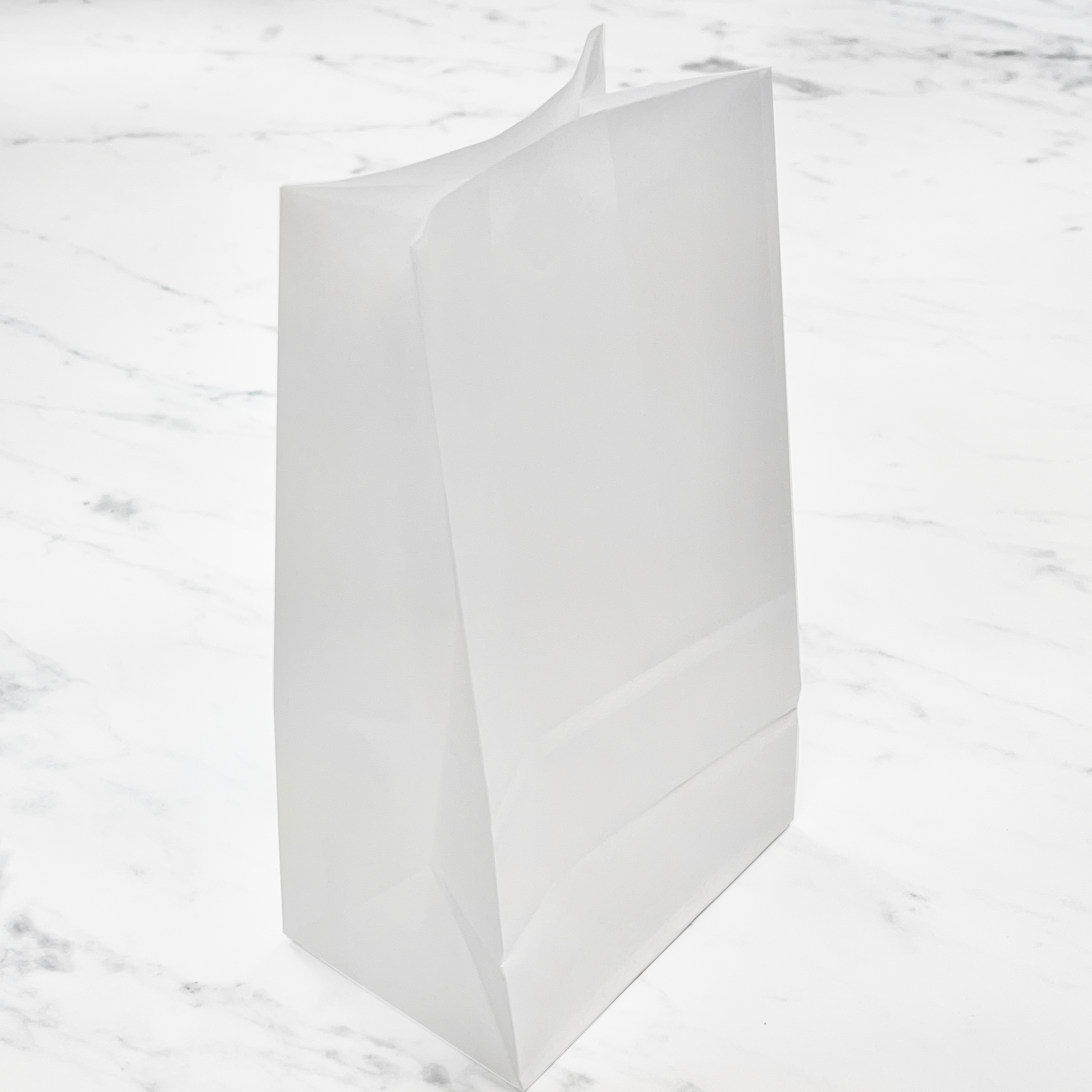 Papirposer - Hvit - 20 stk