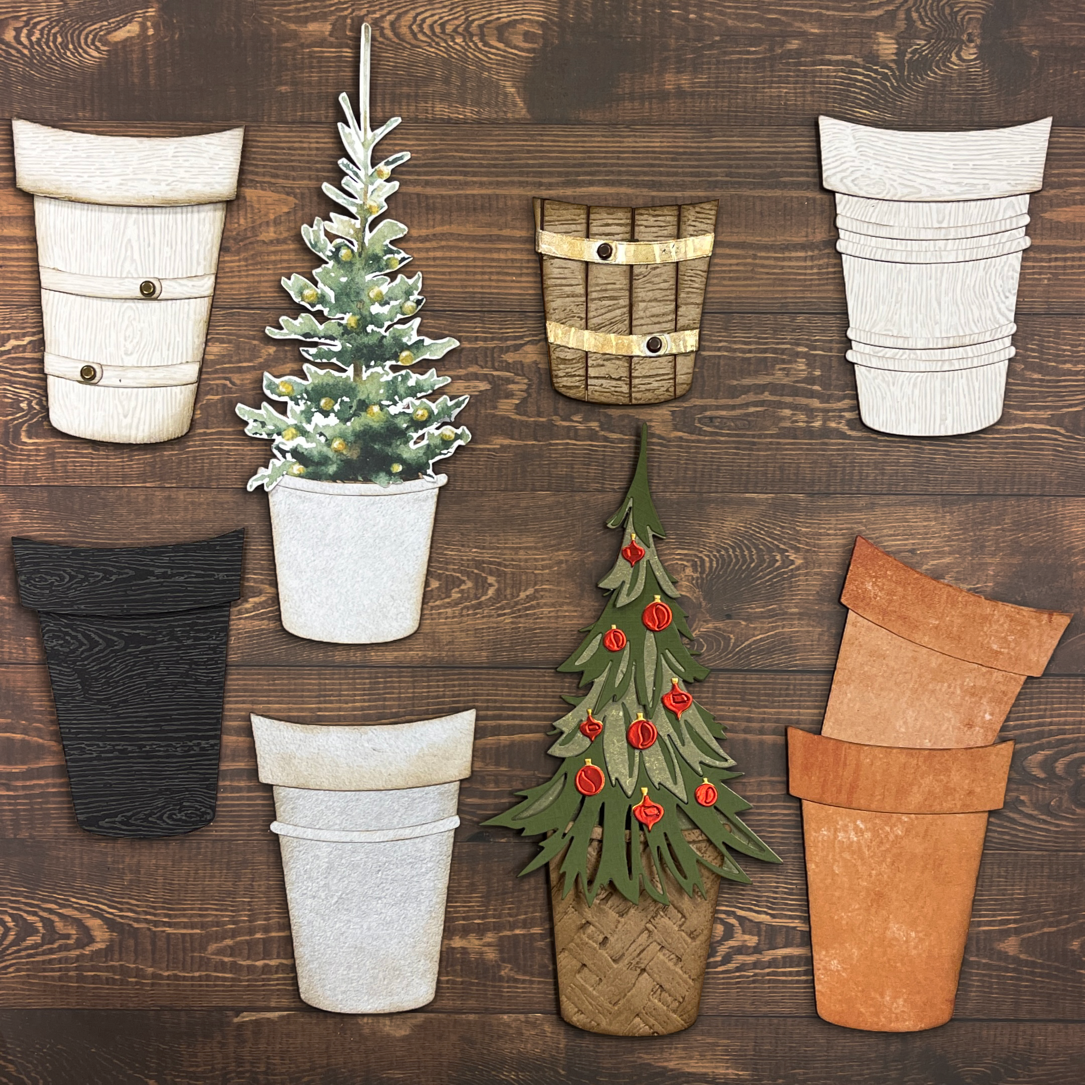 Sizzix - Tim Holtz Alterations - Bigz Die - Potted 2