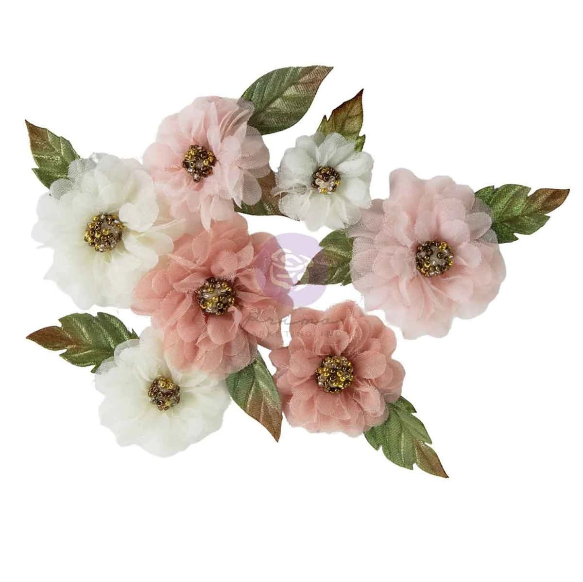 Prima - Buttons & Keepsakes Flowers Sheer Beauties