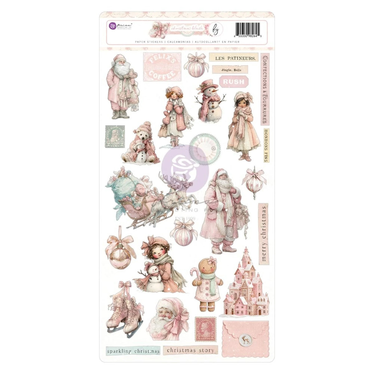Prima - Christmas Blush - Stickers