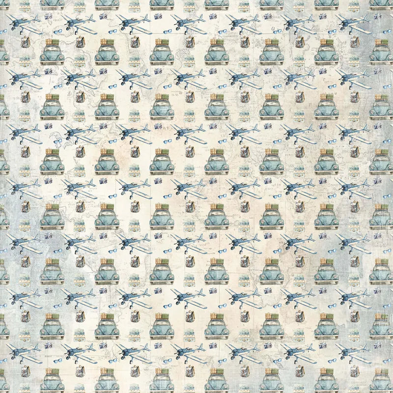 Reprint - Journey - The World - 12 x 12"