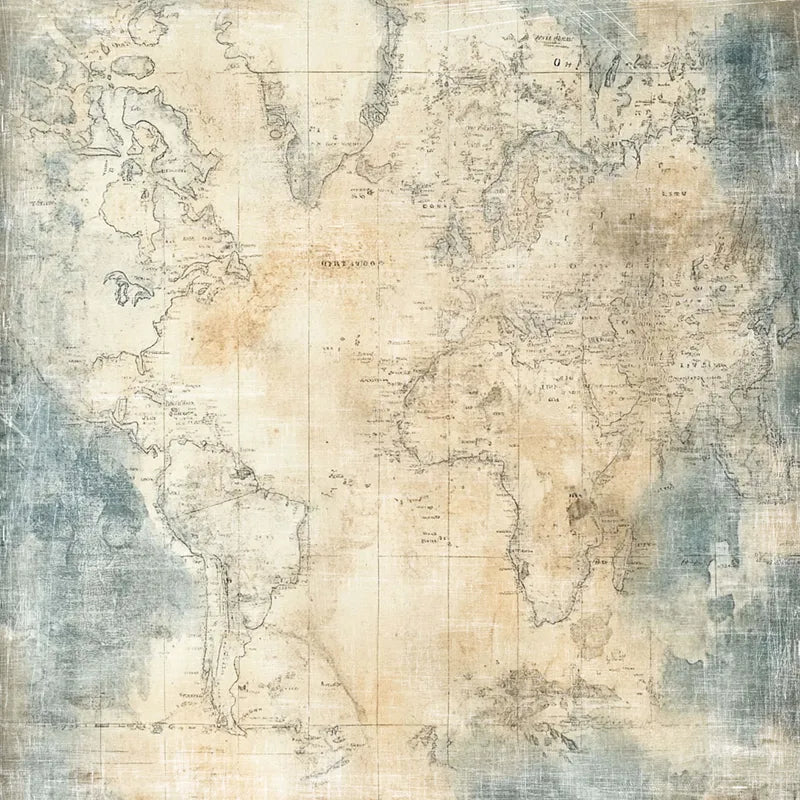 Reprint - Journey - The World - 12 x 12"