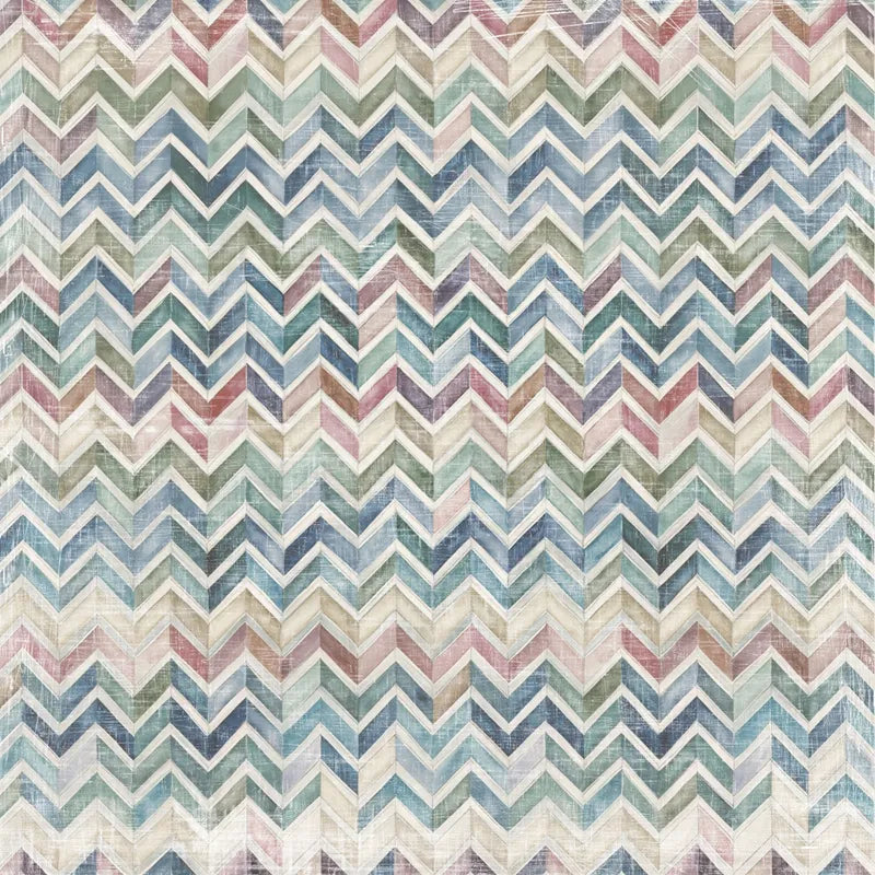 Reprint - Quiet Moments - Faded Floral - 12 x 12"