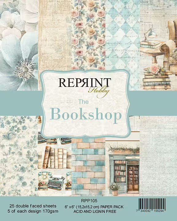 Reprint - The Bookshop Collection - 6 x 6"