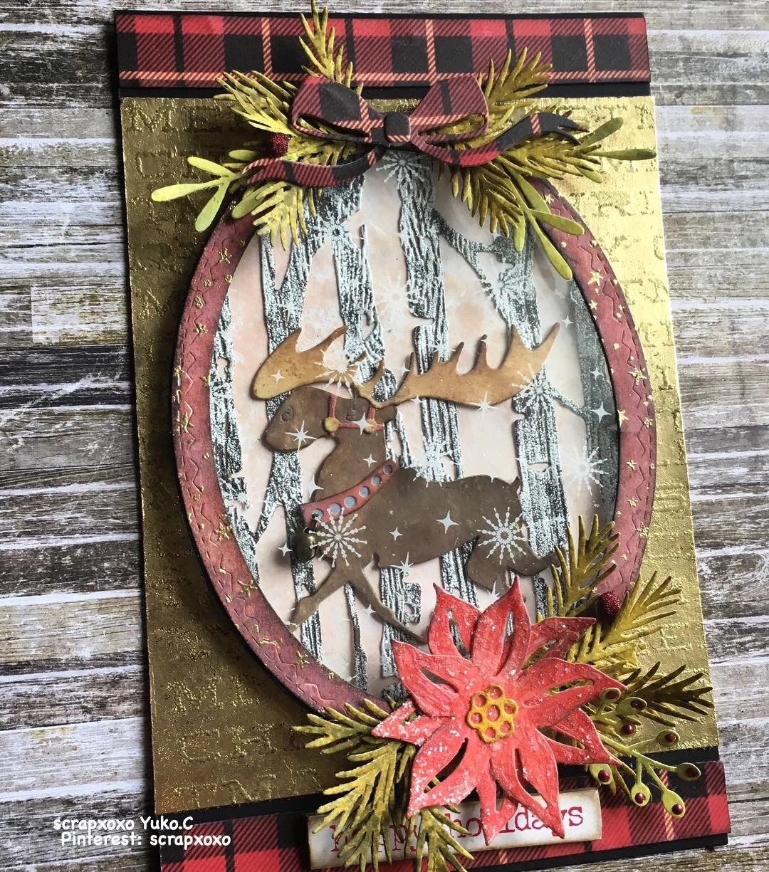 Tim Holtz Alterations - Thinlits - Merry Moose