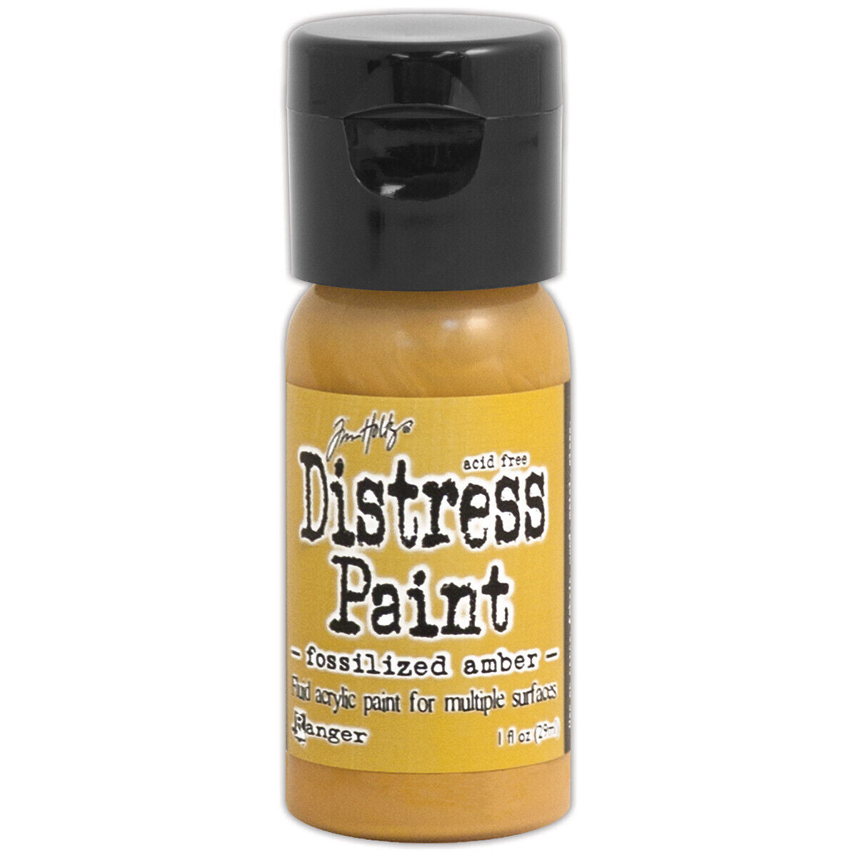 Tim Holtz - Distress Paints  - Fossilized Amber