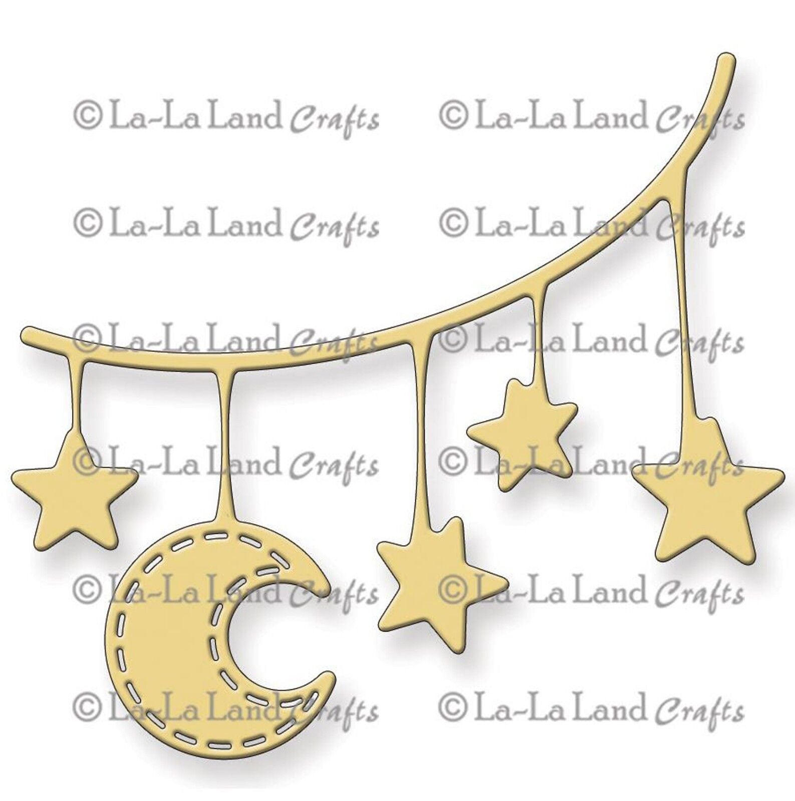 La La Land - Moon and Stars Banner Dies