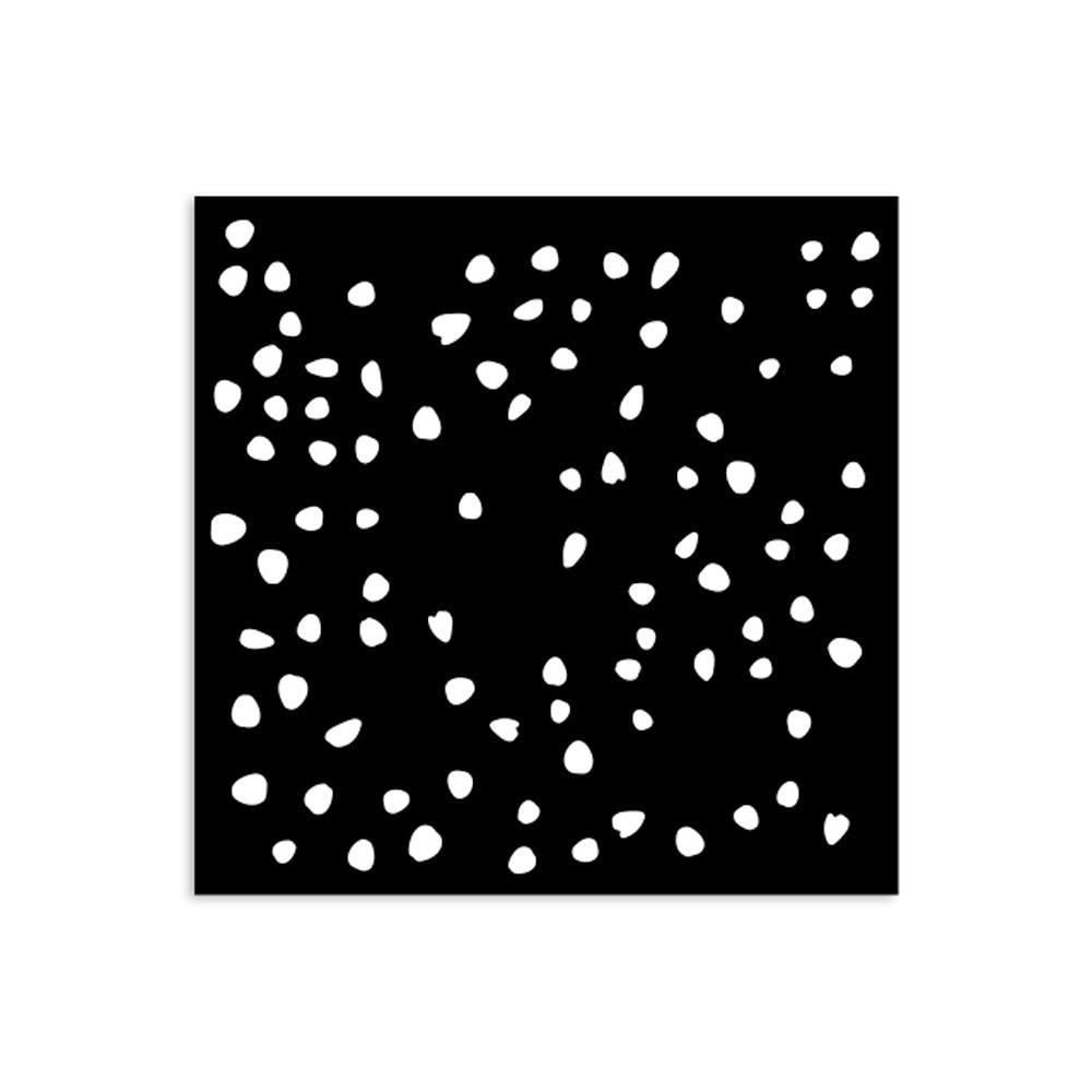 Stamperia - Timeless - Stencil - Petals texture  - 12cm