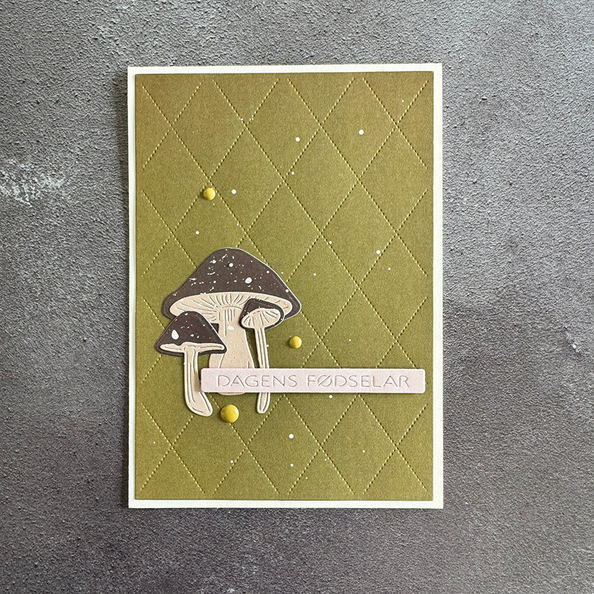 Simple and Basic - Dies -  Mushrooms