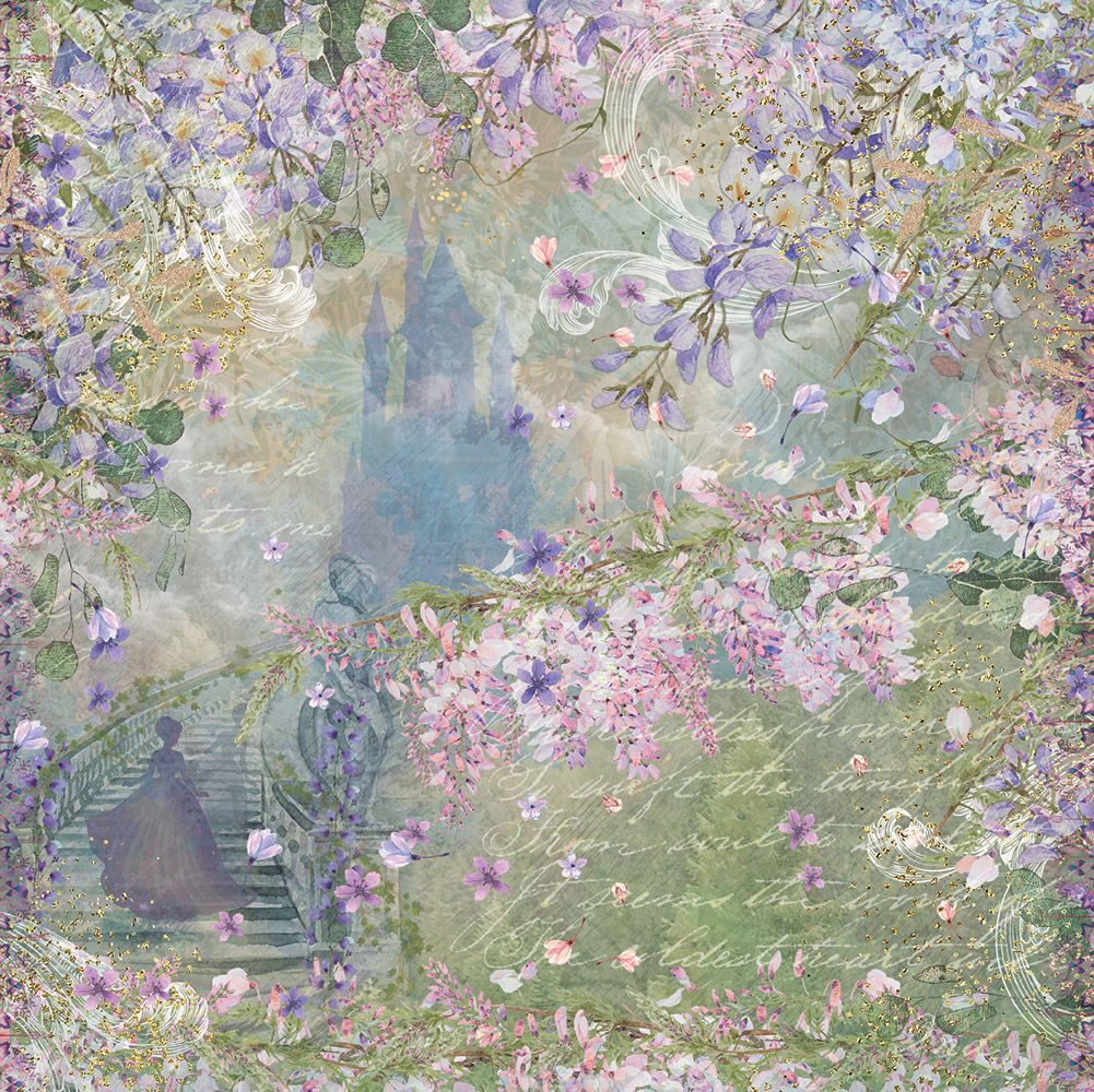 Crafters Compagnion - Sara Signature - Once upon a time - Paper Pad 6" x 6"