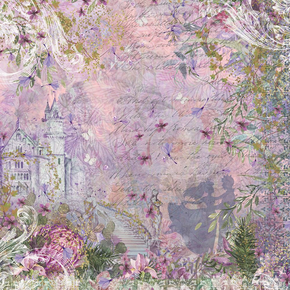 Crafters Compagnion - Sara Signature - Once upon a time - Paper Pad 6" x 6"