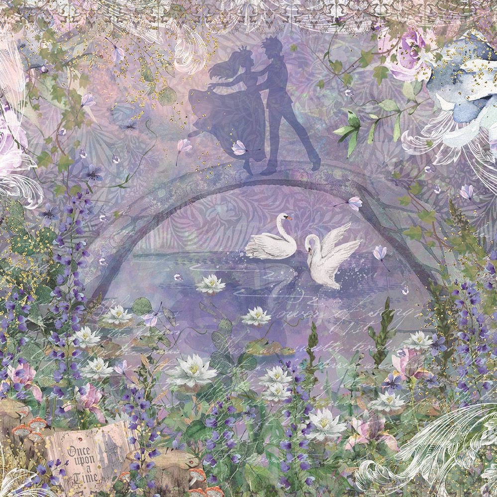 Crafters Compagnion - Sara Signature - Once upon a time - Paper Pad 6" x 6"