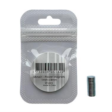 Simple and Basic Power Magnets 8mm.