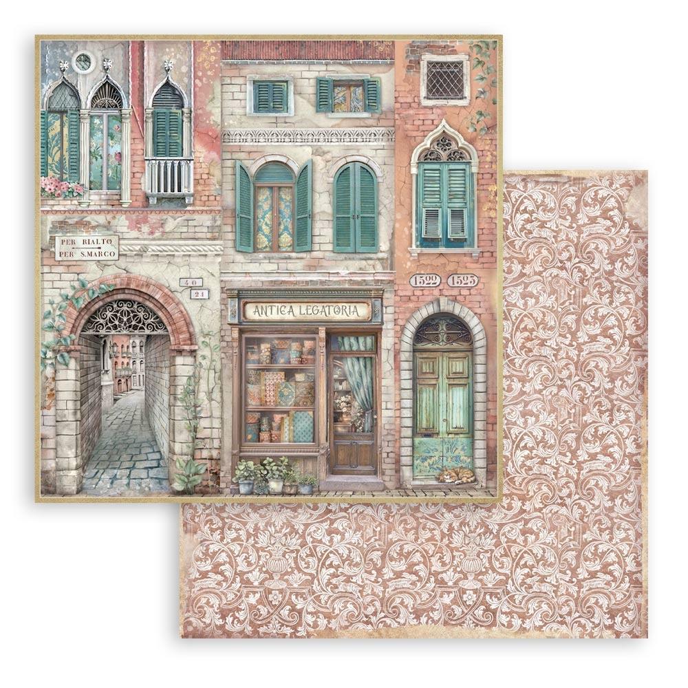 Stamperia  - Venice City of Art - Antica Legatoria  -   12 x 12"