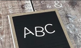 Simple and Basic - Dies - Funky Alphabet - Letters (Uppercase)